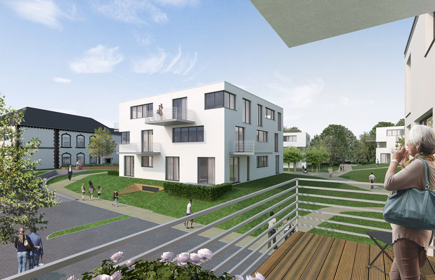 Wettbewerb Wohnbebauung Meerbusch | Theissen Architekten, Dortmund