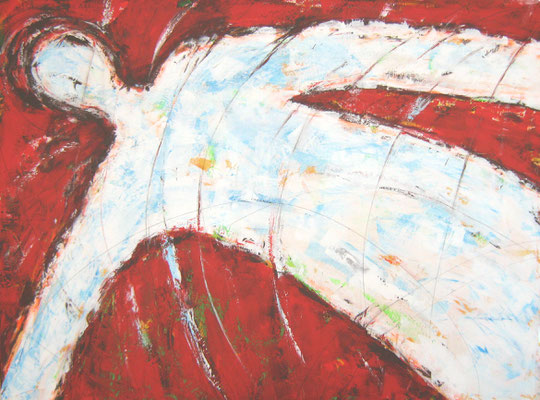 "Nathaniel", Acryl auf Canvas, 120x160cm, 2010