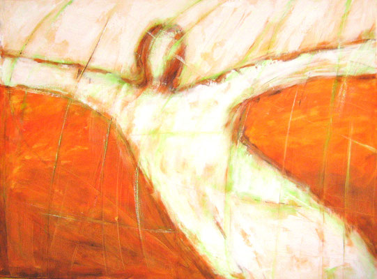 "Mirjam", Acryl auf Canvas, 120x160cm, 2010