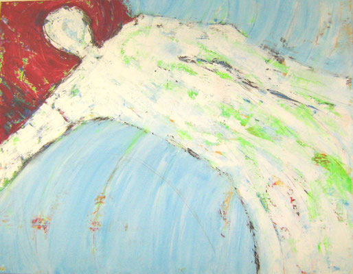 "Jeremias", Acryl auf Canvas, 120x180cm, 2010