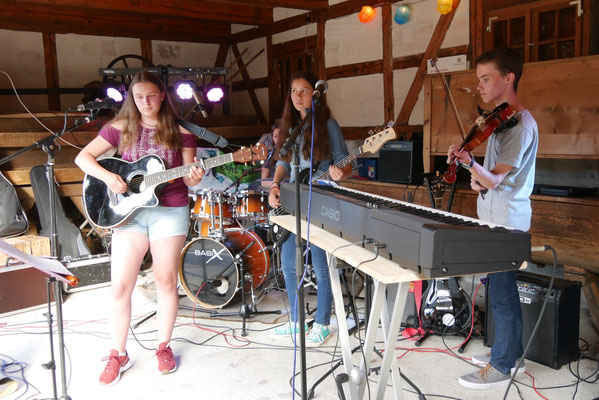 Band "Handgemacht" Musikersommerstammtisch 2019