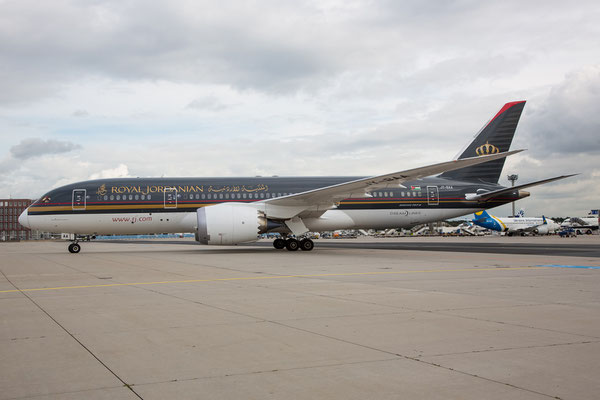 FRA 25.09.2014: JY-BAA Royal Jordanian Airlines Boeing 787-8; Erstlandung