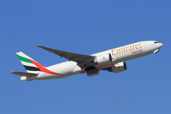 FRA 25.03.2012; A6-EFG Boeing 777-200F Emirates