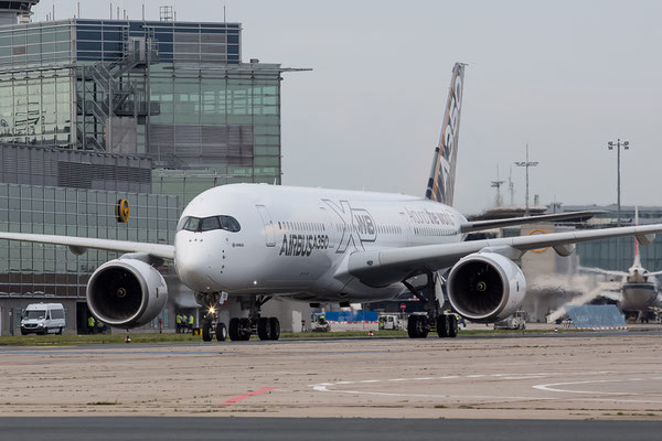 FRA 25.07.2014; F-WWYB; Airbus 350-900 "Route proving"