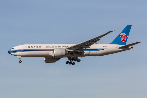 FRA 06.02.2016; B-2028, China Southern Cargo Boeing 777-F1B