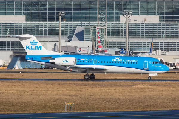 FRA 03.03.2015; PH-KZB; Fokker 70 KLM new-cs.