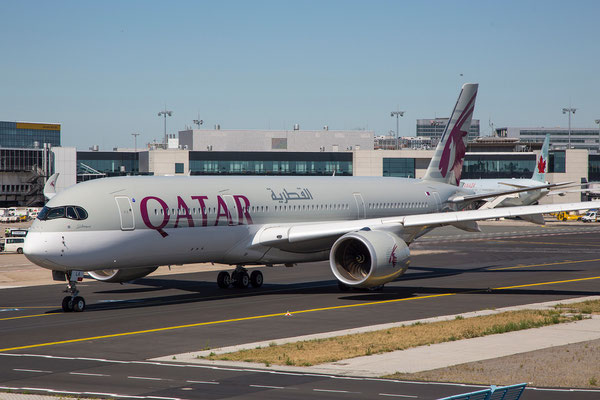 FRA 10.07.2015: A7-ALA; A350-941; Qatar Airways