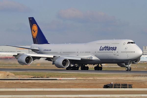 FRA 28.10.2012; D-ABYC Boeing 747-800 Lufthansa