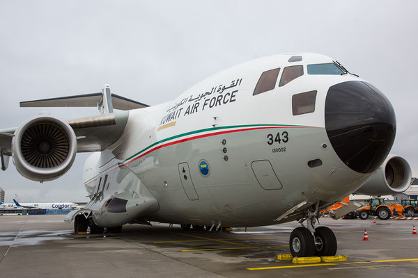 FRA 25.01.2015; KAF343, C-17A Kuwait Air Force