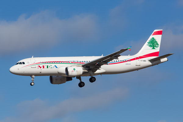 FRA 03.03.2015; T7-MRA; A320-214 Middle East Airlines