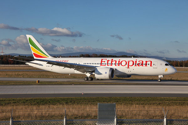 FRA 28.10.2012; ET-AOS Boeing 787-800 Ethiopian Airlines