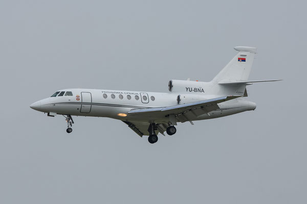 FRA 27.09.2014; YU-BNA Republik Serbien Falcon 50