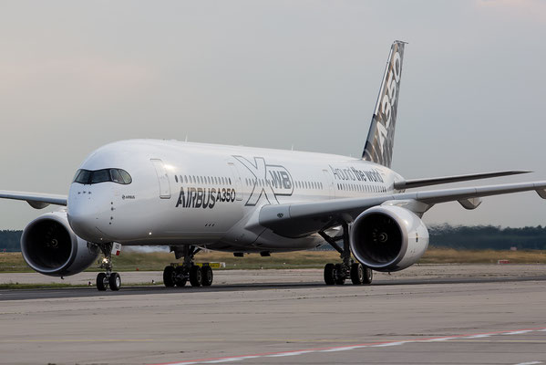 FRA 25.07.2014; F-WWYB; Airbus 350-900 "Route proving"