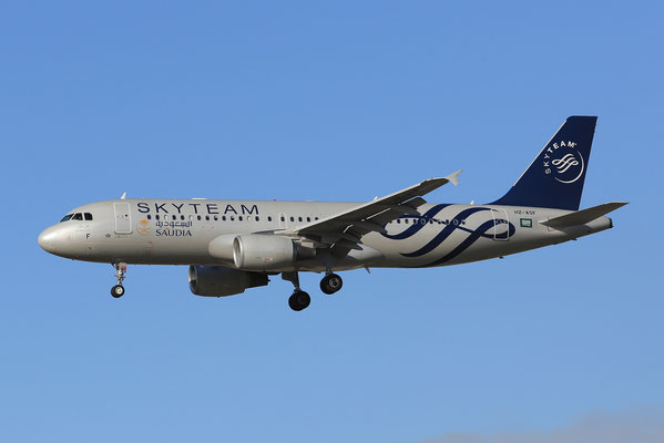 FRA 17.2.2014; HZ-ASF; Saudi Arabian Airlines Airbus 320-214