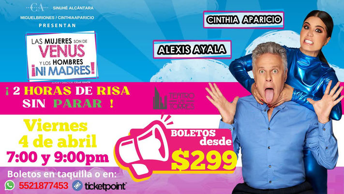 teatro en cdmx, obras de teatro en cdmx, cartelera de teatro en abril