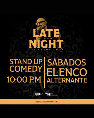 stand up comedy en cdmx, late night stand up, colectivos de stand up en mexico