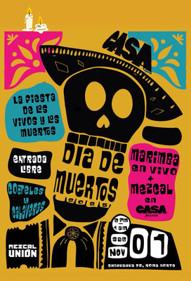 eventos halloween en cdmx, dia de muertos en cdmx