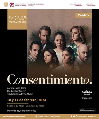 consentimiento, consentimiento obra de teatro, teatros, teatros cdmx, obras de teatro en cdmx, obras de teatro en febrero
