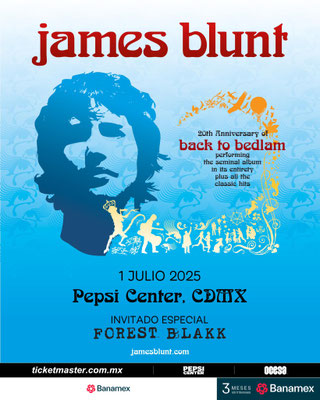 james blunt en cdmx, james blunt concierto en cdmx, concierto en mexico, conciertos cdmx, conciertos en enero, conciertos en enero 2026
