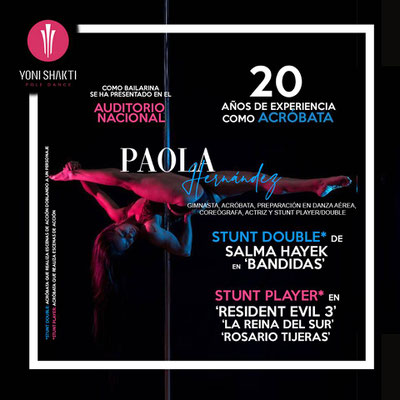 yoni shakti, pole dance mexico