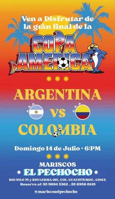 lugares para ver la copa america en cdmx, copa america en cdmx, partidos de copa america en cdmx, promociones copa america en cdmx, final copa america 2024, lugares para ver la final copa america 2024