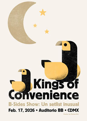 kings of convenience en cdmx, kings of convenience concierto en mexico, conciertos cdmx, conciertos en enero, conciertos en enero 2026