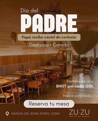 dia del padre,dia del padre 2026, lugares para celebrar el dia del padre en cdmx, dia del padres cdmx 2026, dia de las padres mexico