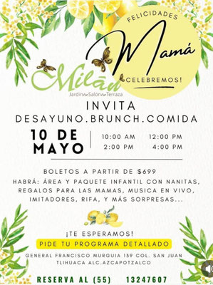 lugares para celebrar a mama, lugares para celebrar el 10 de mayo, donde celebrar el dia de las madres, lugares para celebrar el dia de las madres en cdmx, dia de las madres en cdmx, dia de las madres festejo, 