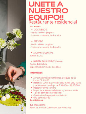 bolsa de trabajo en cdmx, ofertas de empleo en cdmx, empleos cdmx, trabajos en ciudad de mexico