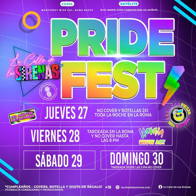 pride, pride en cdmx, lugares para celebrar el pride, lugares para el pride, pride eventos, eventos pride, pride eventos cdmx, eventos pride cdmx, promociones pride, promociones pride cdmx, pride 2024, eventos pride 2024, pride cdmx 2024