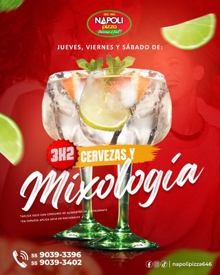 napoli pizza, promociones, promociones en cdmx, pizzerias con promociones, lugares con promociones en cdmx