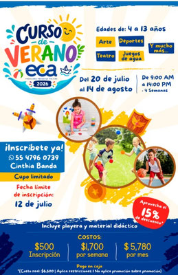 cursos de verano, cursos de verano en cdmx, curso verano 2026, cursos de verano en ciudad de mexico, cursos de verano favoritos, cursos de verano favoritos en cdmx, curso de verano cdmx 2026