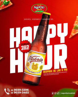 napoli pizza, promociones, promociones en cdmx, pizzerias con promociones, lugares con promociones en cdmx