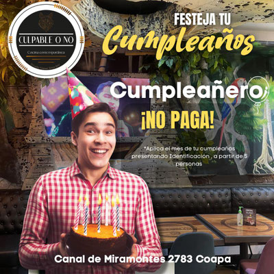 cumpleaños, lugares para celebrar tu cumpleaños, cumpleaños en cdmx, promociones de cumpleaños, promociones de cumpleaños en cdmx, cumpleaños cdmx