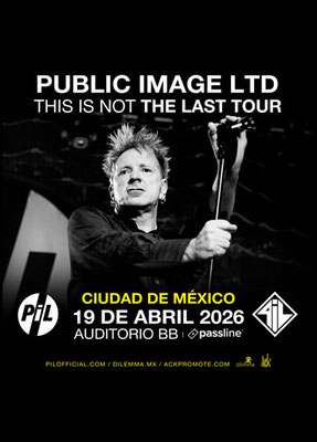 public image en cdmx, public image concierto en cdmx, concierto en mexico, conciertos cdmx, conciertos en enero, conciertos en enero 2026