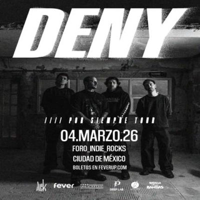 deny en cdmx, deny concierto en cdmx, concierto en mexico, conciertos cdmx, conciertos en enero, conciertos en enero 2026