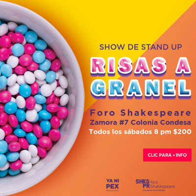 risas a granel, risas a granel stand up, stand up comedy, stand up comedy cdmx, standoperos en cdmx