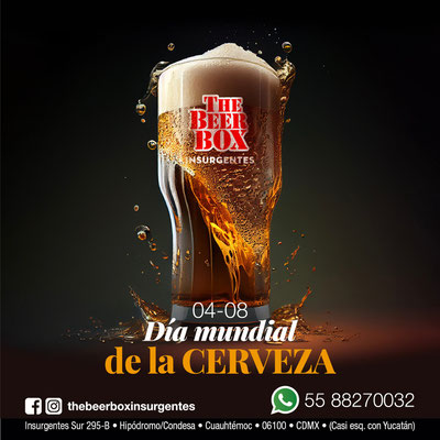 dia de la cerveza, beer day, promociones del dia de la cerveza, dia de la cerveza en cdmx, dia cerveza cdmx, dia de la cerveza 2023, eventos del dia de la cerveza, eventos del dia de la cerveza en cdmx, eventos del dia de la cerveza 2023
