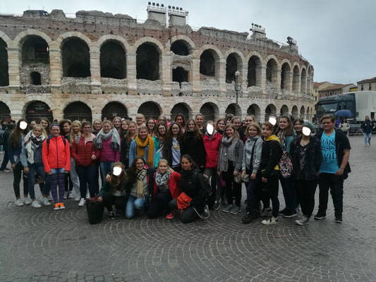 Unsere Abschlussklassen in Verona