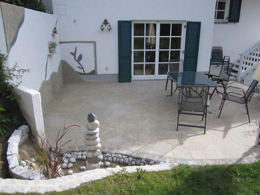 Terrassen - Thomas Riedl - Akzente in Naturstein - Künstlerisches