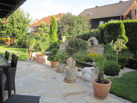 Terrassen - Thomas Riedl - Akzente in Naturstein - Künstlerisches