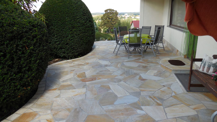 Terrassen - Thomas Riedl - Akzente in Naturstein - Künstlerisches