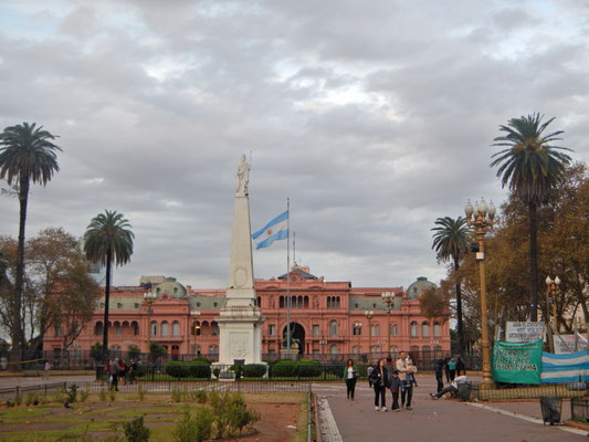 Casa Rosada das weisse Haus von Argentinien
