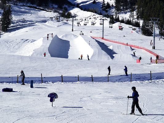 Banff, Skigebiet Norquay, Snowboard-Park