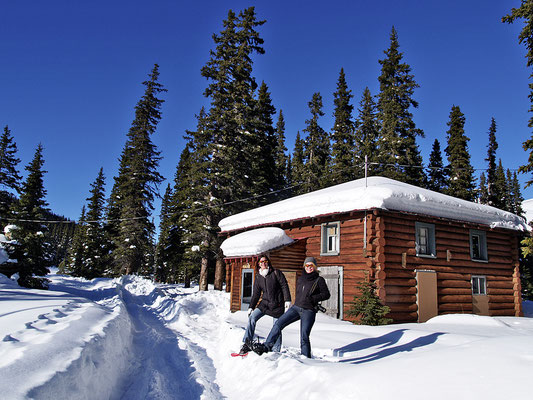 Lake Louise, Schneeschuh-Wanderung