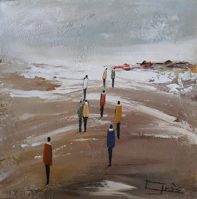 20/20 sur toile 30/30 noire : Vendu