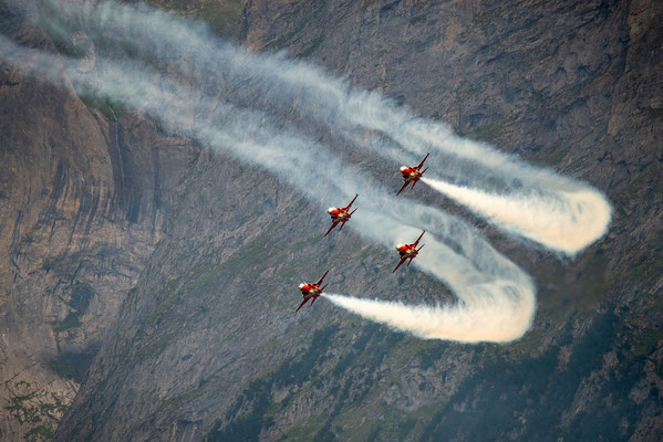 Patrouille Suisse in Grindelwald