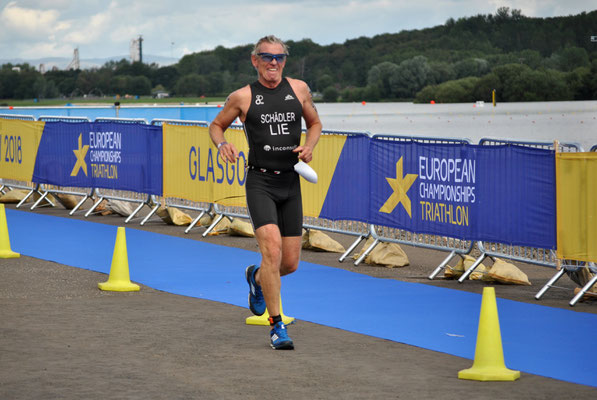 Michael Schädler nimmt die 5Km in Angriff