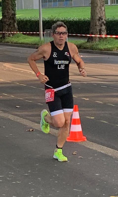 Christian Harzenmoser auf der 5Km Laufstrecke