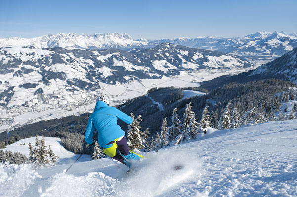 Abfahrt Nr. 11 der SkiWelt Wilder Kaiser Brixental - KandlerAlmAbfahrt